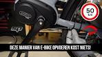 elektrische fiets opvoeren