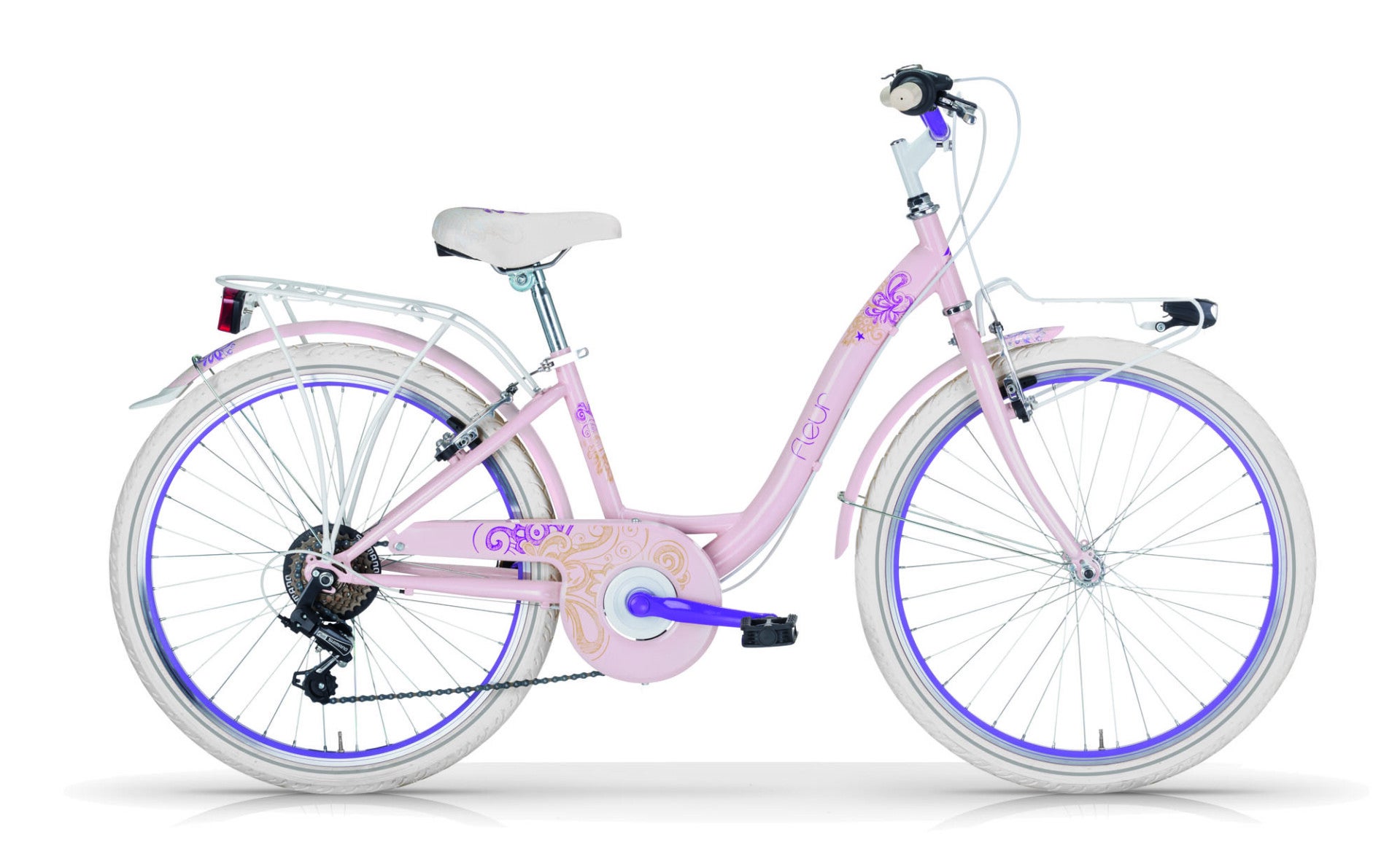 roze fiets