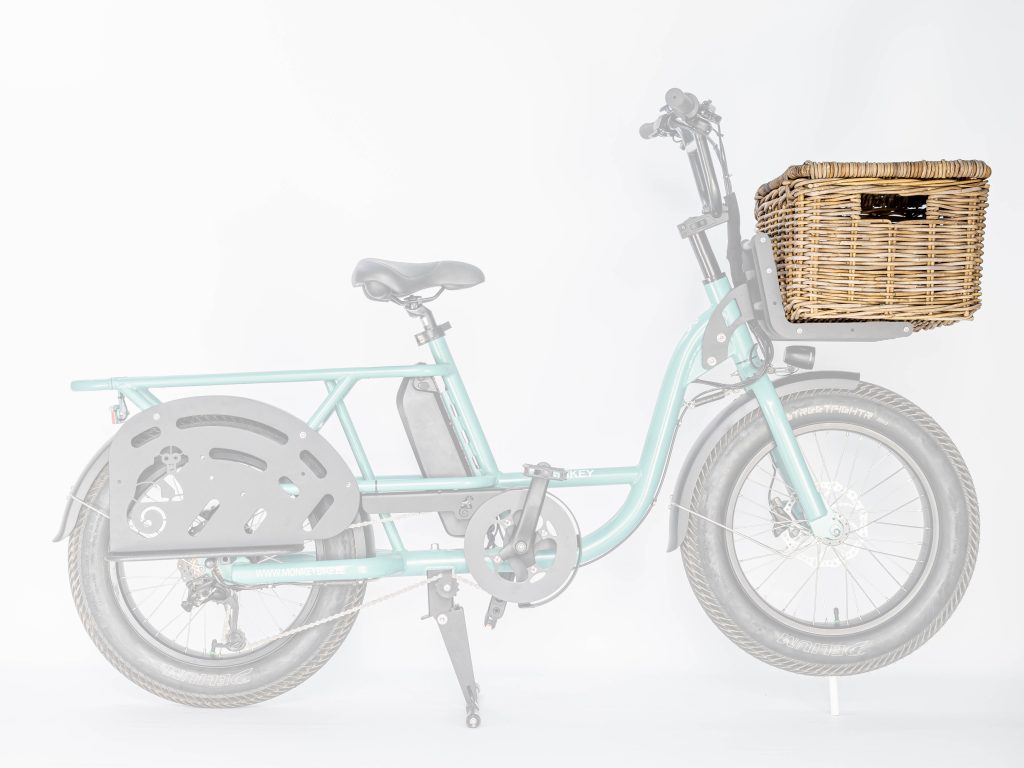 Stijlvol op pad: Fiets met Mand voor Extra Gemak en Flair