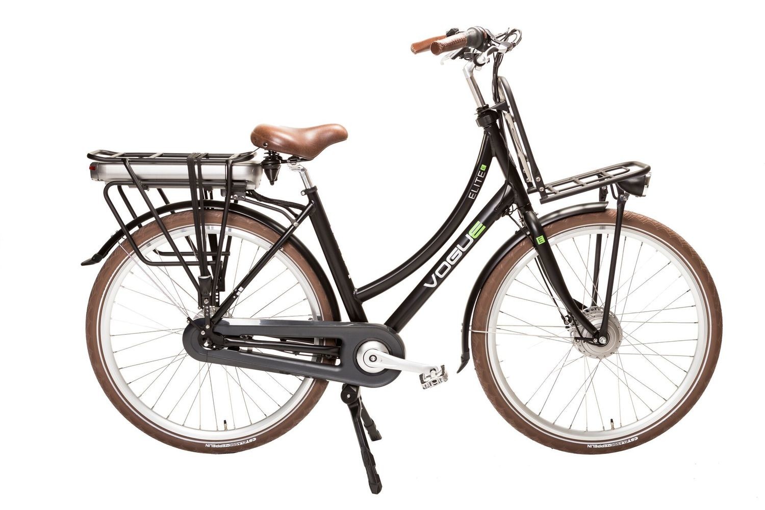 Vogue elektrische fiets met middenmotor: comfortabel en krachtig onderweg